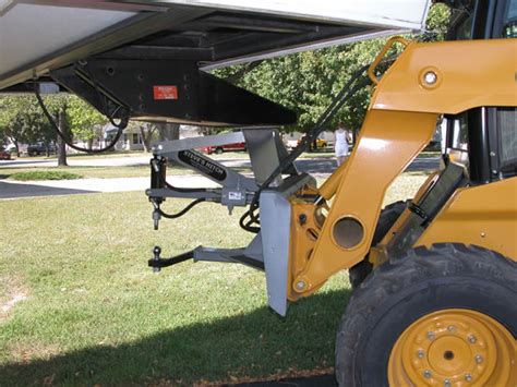 hitch attachment for skid steer|5th wheel attachment for tractor.